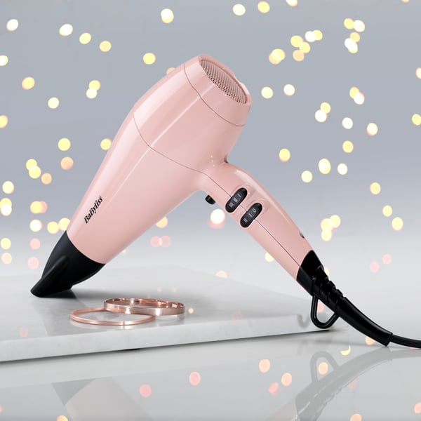 Pikkukuva 3 / 5: BaByliss ROSE BLUSH 2200 hiustenkuivain 2200 W Musta, Ruusu
