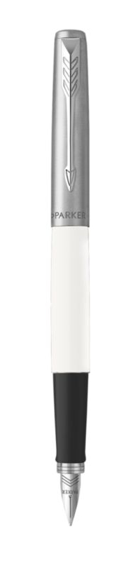 Parker 2096871 fyldepen Rustfrit stål, Hvid 1 stk
