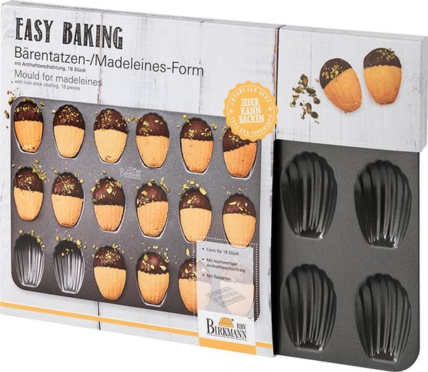 RBV Birkmann 881525 bageform Madeleine form 1 stk