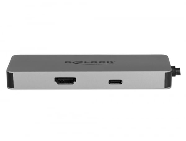 DeLOCK 87743 dockingstation USB 3.2 Gen 1 (3.1 Gen 1) Type-C Grå