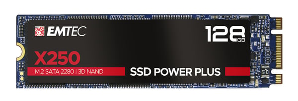 Emtec X250 128 GB M.2 Serial ATA III 3D NAND Emtec X250 128 GB M.2 Serial ATA III 3D NAND