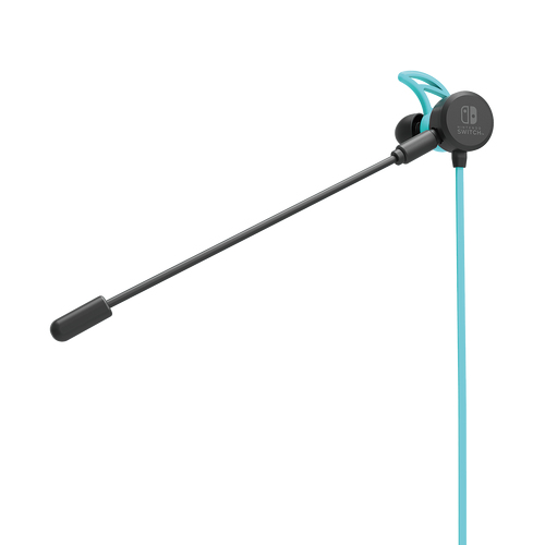 Miniatyrbillede 3 af 3: Hori Earbuds Pro Headset Ledningsført Ørekrog, I ørerne Spil Blå, Rød