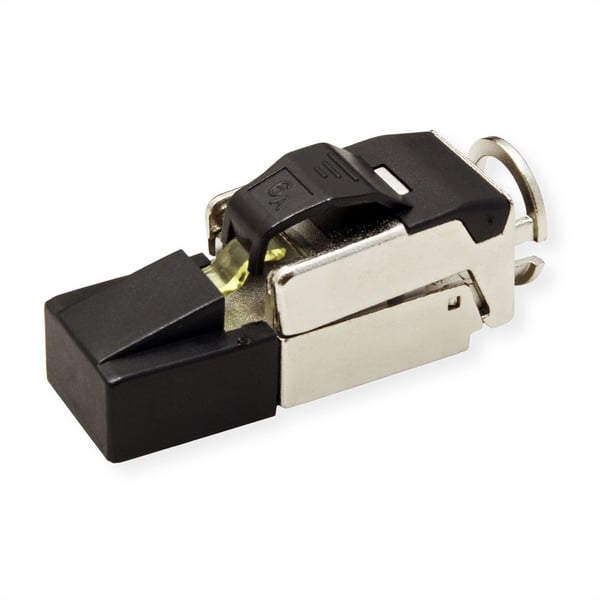 ROLINE 21.17.0323 kabelsamler RJ45 Sort, Metallic