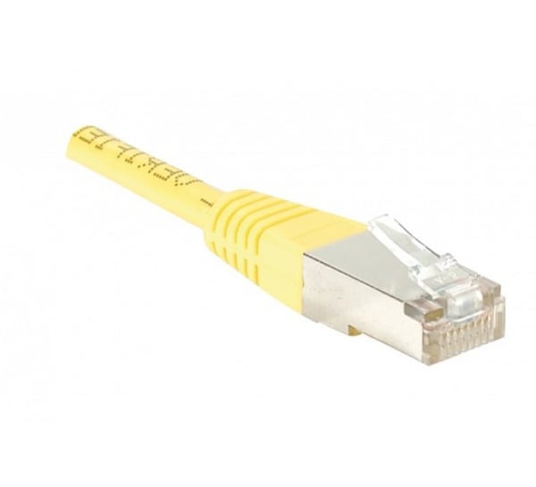 EXC 847161 netværkskabel Gul 0,5 m Cat5e F/UTP (FTP)