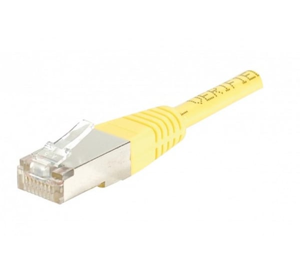 Miniatyrbillede 1 af 4: EXC 847161 netværkskabel Gul 0,5 m Cat5e F/UTP (FTP)