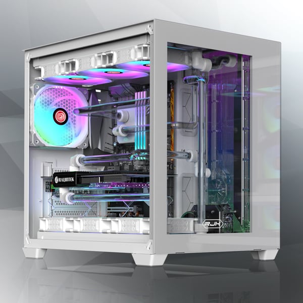 Miniatyrbild 6 av 9: RAIJINTEK PAEAN C7 Midi Tower Vit