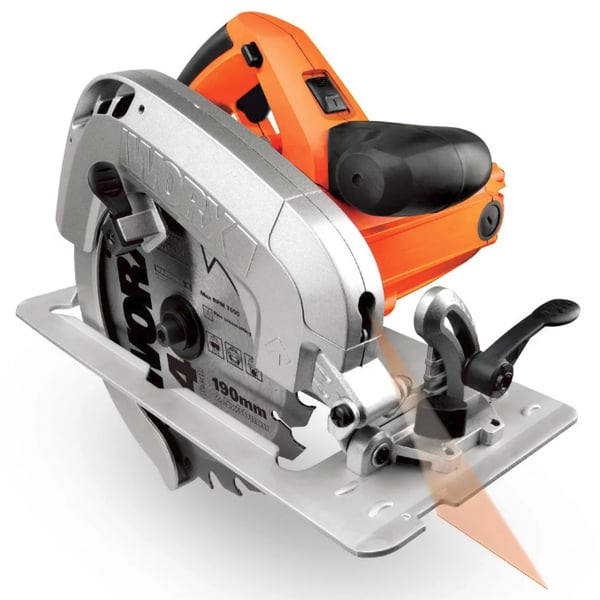 Pikkukuva 2 / 2: WORX WX445 käsipyörösaha 19 cm Monivärinen 5000 RPM 1600 W