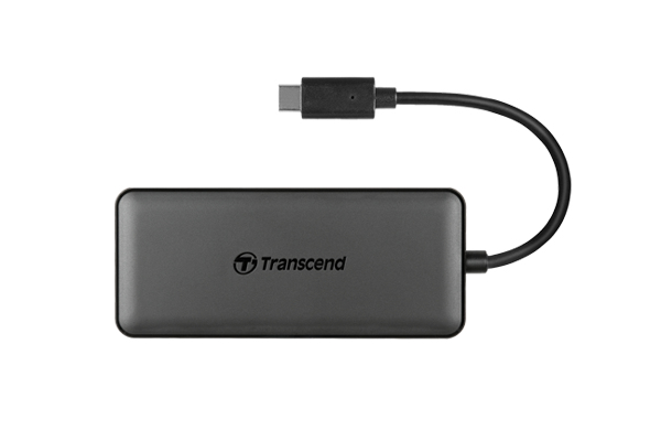 Pikkukuva 1 / 3: Transcend HUB5C USB 3.2 Gen 2 (3.1 Gen 2) Type-C Musta