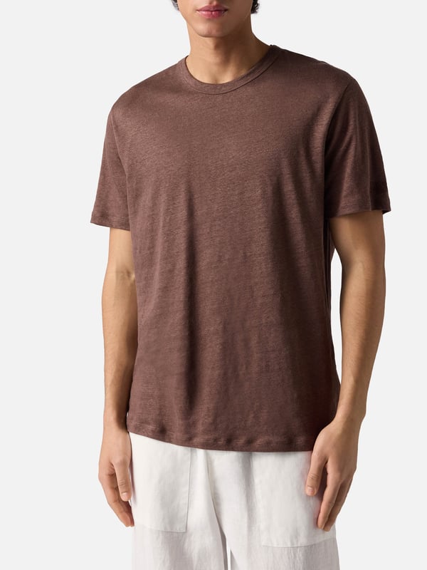 MC2 Saint Barth ECS0003/00920L T-shirt Crew neck Kort ærme Linned