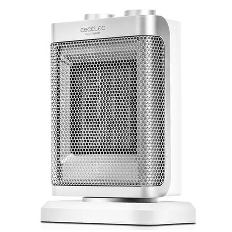 Miniatyrbillede 1 af 5: Cecotec 05309 varmeapparat Indendørs Rustfrit stål, Hvid 1500 W Blæser med elektrisk områdevarmer