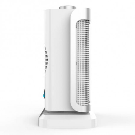 Cecotec 05309 varmeapparat Indendørs Rustfrit stål, Hvid 1500 W Blæser med elektrisk områdevarmer