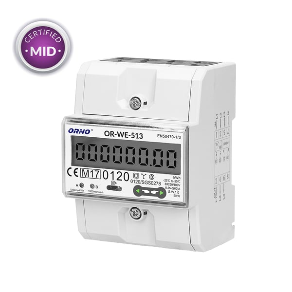 ORNO OR-WE-513 elmåler Elektronisk Plug-in