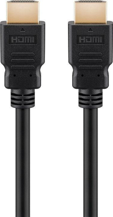 Pikkukuva 1 / 8: Goobay 41083 HDMI-kaapeli 1,5 m HDMI-tyyppi A (vakio) 2 x HDMI Type A (Standard) Musta