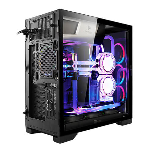 Antec P120 Crystal Midi Tower Sort