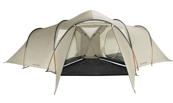 Miniatyrbillede 1 af 2: VAUDE Badawi Long Kuppeltelt 6 person(er) Beige