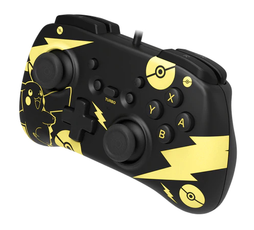 Hori HORIPAD Mini Sort, Guld USB Gamepad Nintendo Switch