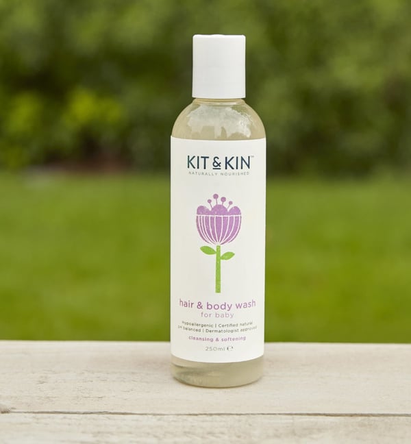 Kit & Kin KKSHAMPOOWASH kropsbad til baby 250 ml