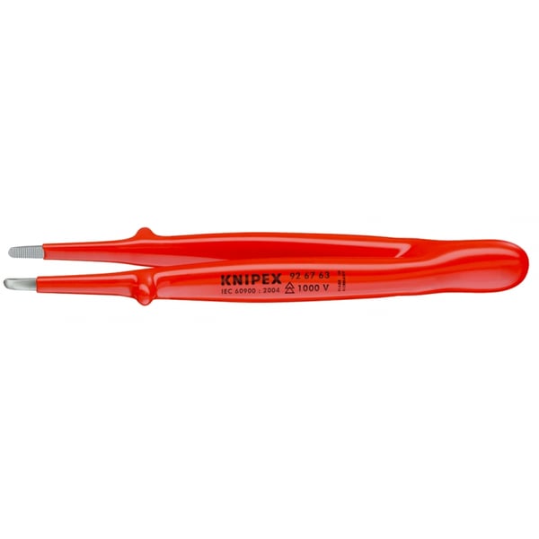 Knipex 92 67 63 teollisuuden pinsetit Ruostumaton teräs