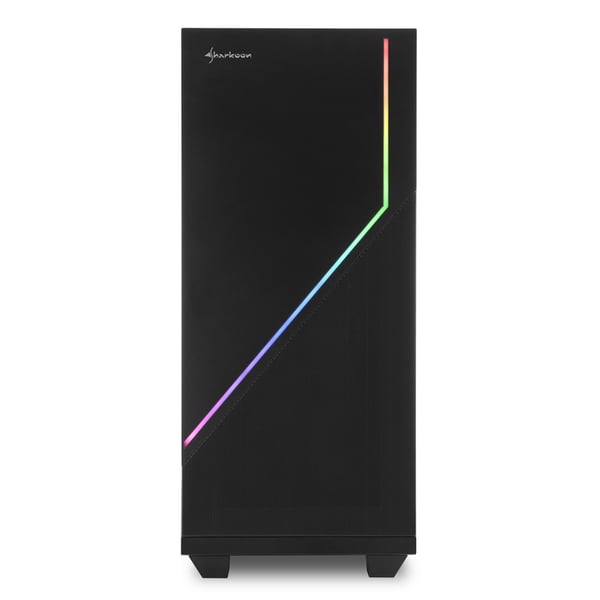 Miniatyrbild 6 av 8: Sharkoon RGB FLOW Midi Tower Svart