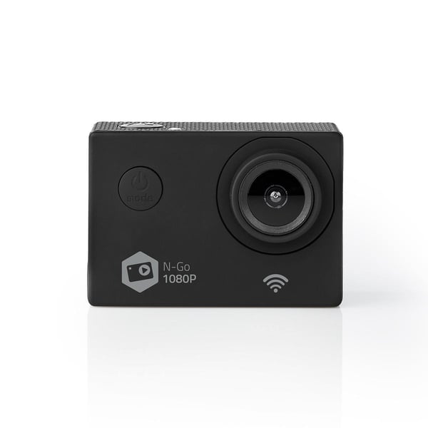 Nedis ACAM21BK sportkameror 12 MP Full HD Wi-Fi 60 g Nedis ACAM21BK sportkameror 12 MP Full HD Wi-Fi 60 g