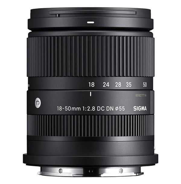 Miniatyrbild 1 av 4: Sigma 18-50mm F2.8 DC DN MILC Standardobjektiv Svart