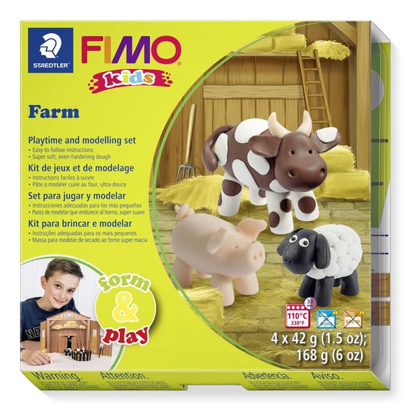 Pikkukuva 1 / 5: Staedtler FIMO kids 8034 4 kpl