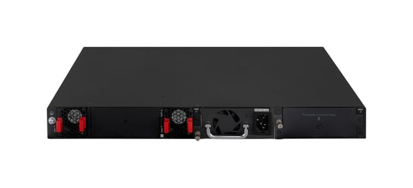 Miniatyrbillede 2 af 2: HPE Networking Comware Switch 24 SFP 4 10G/1G BASE-X SFP+ 1 Exp slot 2 Fan Tray 2 PS 5520HI Administreret L3 Gigabit Ethernet (10/100/1000)