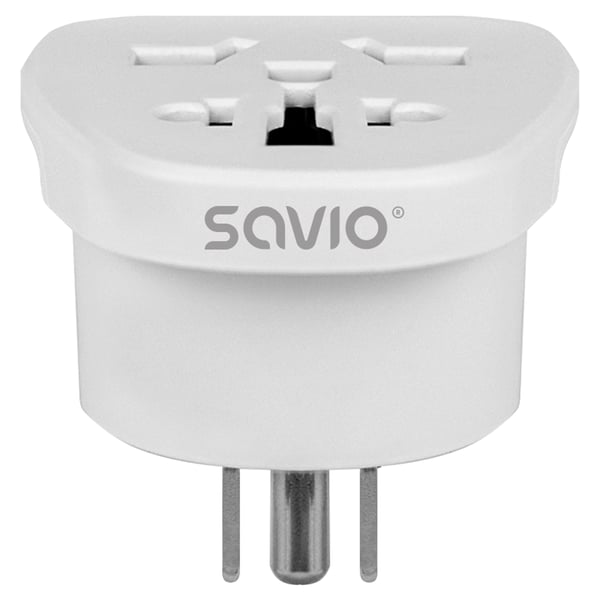 Miniatyrbillede 1 af 5: Savio AP-07 strømadapter og vekselret Universel 2500 W Hvid