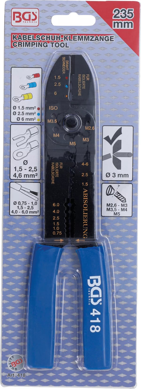 Pikkukuva 2 / 4: BGS technic Crimping Tool