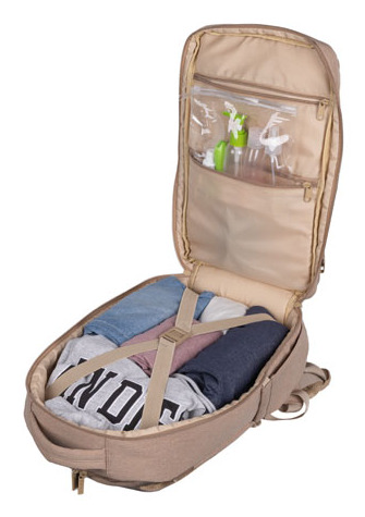 Miniatyrbillede 8 af 13: NATEC CAMEL LITE rygsæk Rejserygsæk Beige Polyester