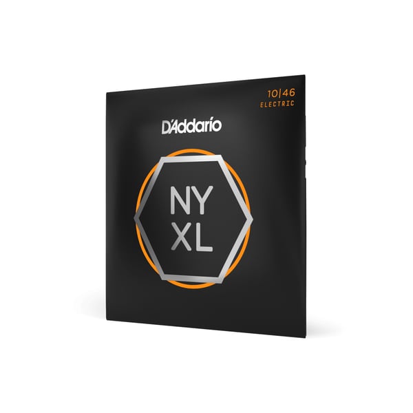 Miniatyrbillede 1 af 4: D'Addario NYXL1046 streng til musikinstrument Elektrisk 6 stk Stål Guitar