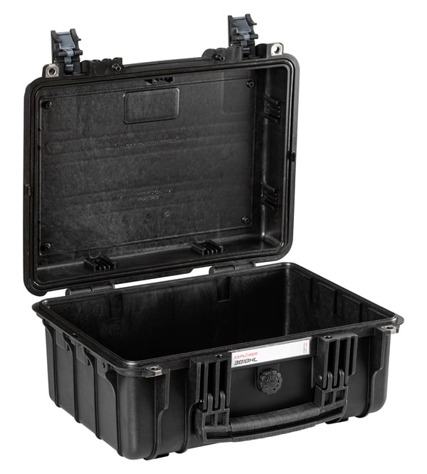 Explorer Cases 3818HL.B E transportkasse til udstyr Taske med hård skal Sort