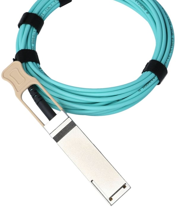 Miniatyrbillede 2 af 5: BlueOptics 00YL658-BO InfiniBand og fiberoptisk kabel 7 m QSFP Orange