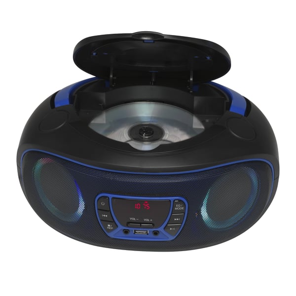 Denver TCL-212BT BLUE Svart, Blå Bärbar CD-spelare