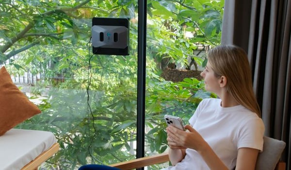 Miniatyrbild 9 av 13: EZIclean Windobot S6 Ultra