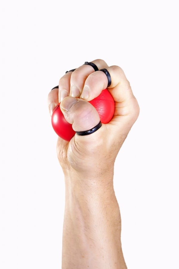 Handmaster Plus Hand Exerciser Medium Svart, Röd Greppstärkare