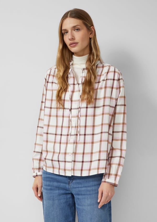 s.Oliver 2173102.02N0.34 skjorte & top Bluse Langærmet Viskose
