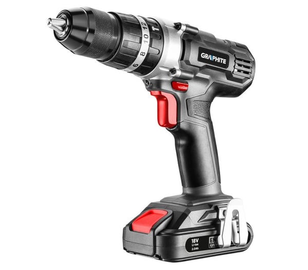 Graphite 58G010 bor 1250 rpm Nøglefri