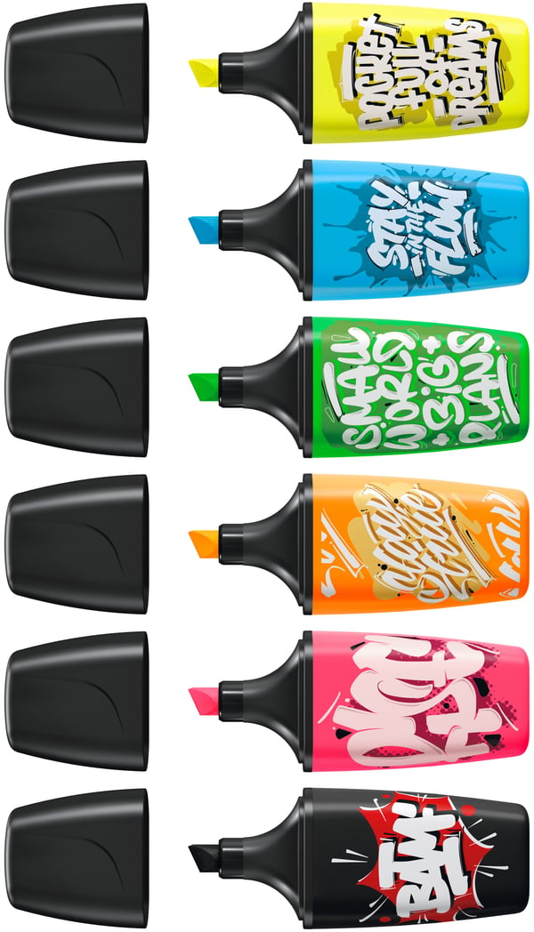 STABILO BOSS MINI by Snooze One speedmarker 1 stk Mejselspids Rose