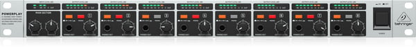 Miniatyrbillede 1 af 5: Behringer HA8000 V2 audio forstærker 8.0 kanaler Optræden/scene
