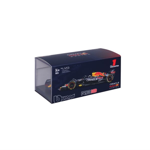 Miniatyrbillede 9 af 11: BBURAGO F1 Red Bull Racing RB18 Sportsbil model Formonterede 1:43