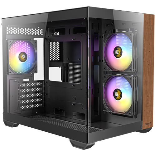 Antec CX600M Midi Tower Musta, Puu