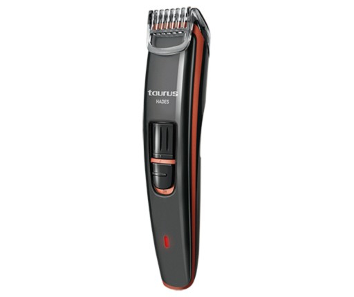 Taurus 903907000 skägg/hår trimmer Svart, Röd