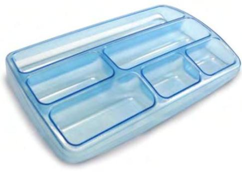 ARDA TR3110 Hård blyantetui Blå, Transparent ARDA TR3110 Hård blyantetui Blå, Transparent