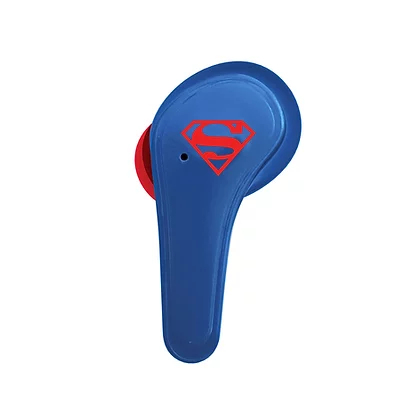 OTL Technologies DC Comics Superman Hörlurar Trådlös I öra Samtal/musik Bluetooth Blå