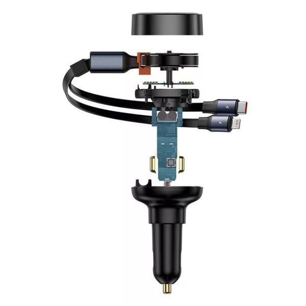 Baseus C00057802111-02 mobilladdare Universal Svart Cigarr tändare Snabb laddning Automatisk