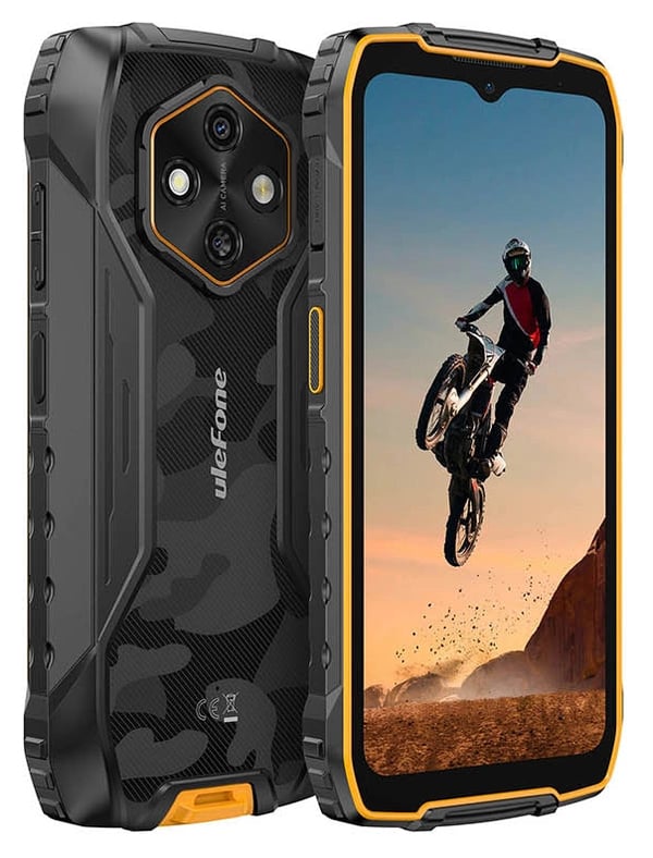 Ulefone RugKing 4 Pro 16,7 cm (6.56") Dubbla SIM-kort Android 15 4G USB Type-C 8 GB 128 GB 10200 mAh Orange