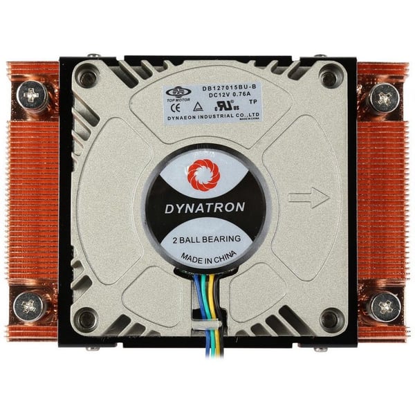 Miniatyrbild 8 av 8: Dynatron A-18 Processor Luftkylare 7 cm Koppar, Grå