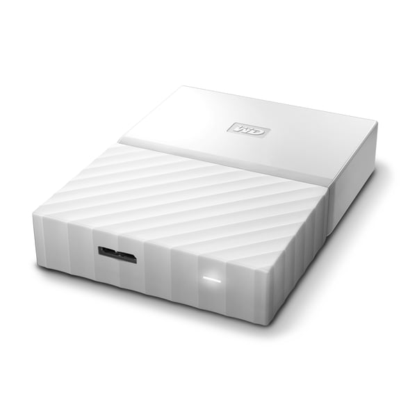 Miniatyrbillede 5 af 9: Western Digital My Passport ekstern harddisk 2 TB 2.5" Micro-USB B 3.2 Gen 1 (3.1 Gen 1) Hvid