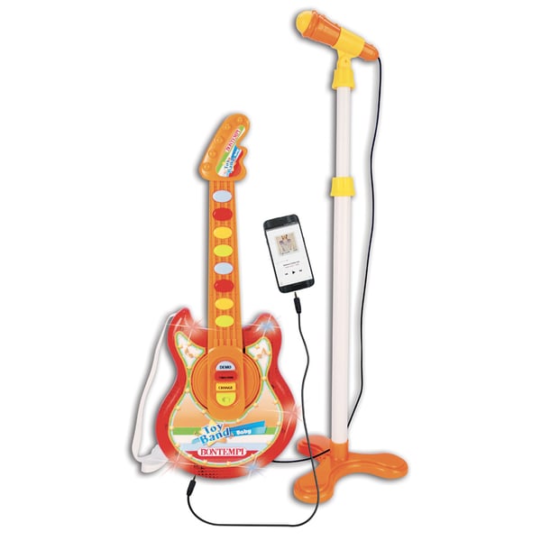 Miniatyrbillede 2 af 4: Bontempi Baby Rock Guitar